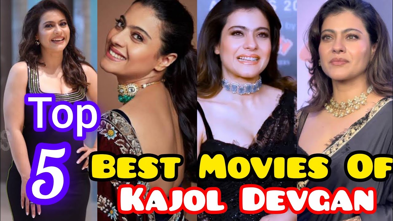 Kajol Top 5 Best Movies | Top 5 Best Movies Of Kajol | Kajol Devgan Best Movies | Baazigar, DDLJ | 