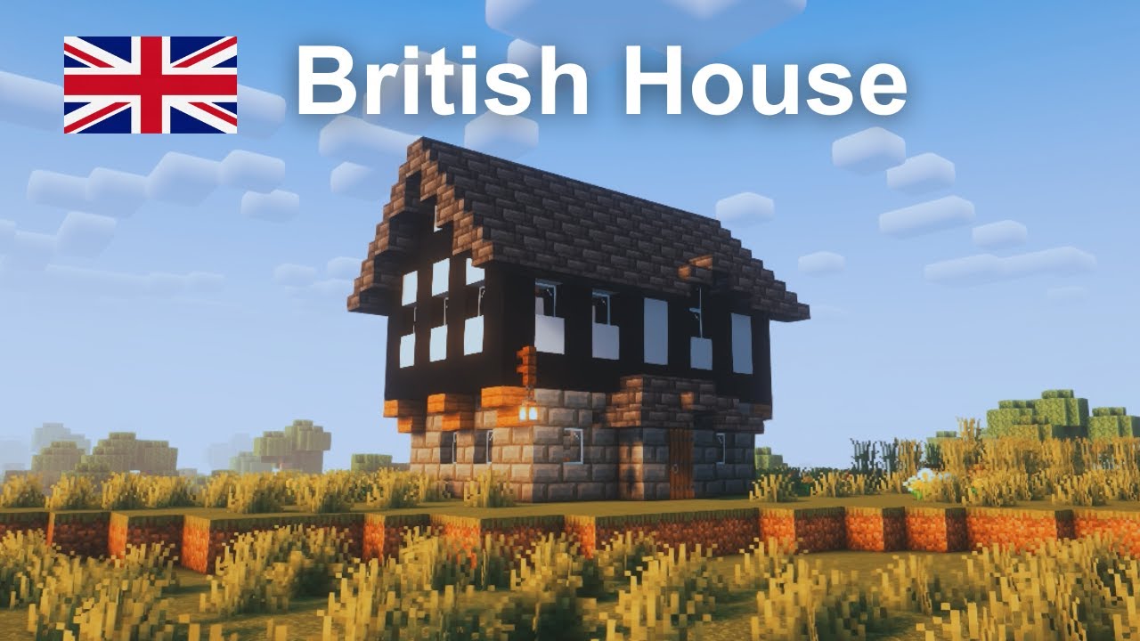 Easy British Tudor House Tutorial – Build This Simple Minecraft Home!
