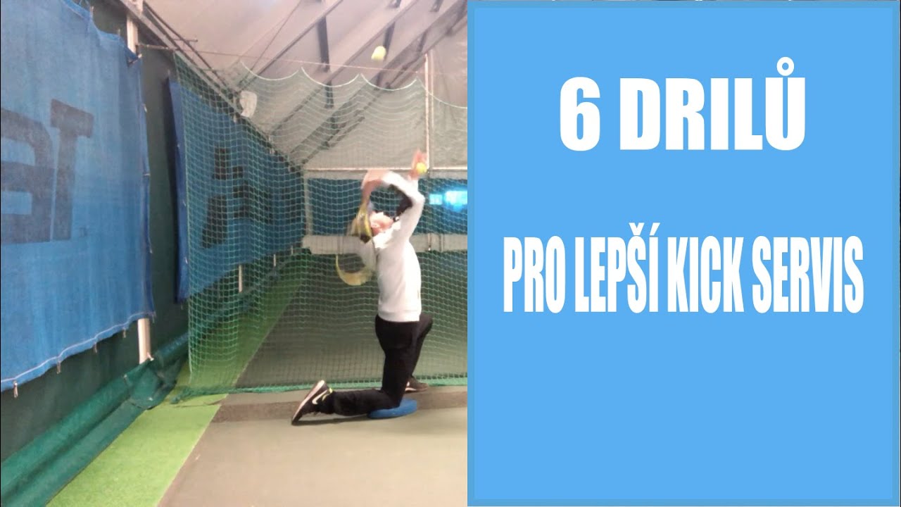 Kick servis trénink | Tennis Academy 2.0