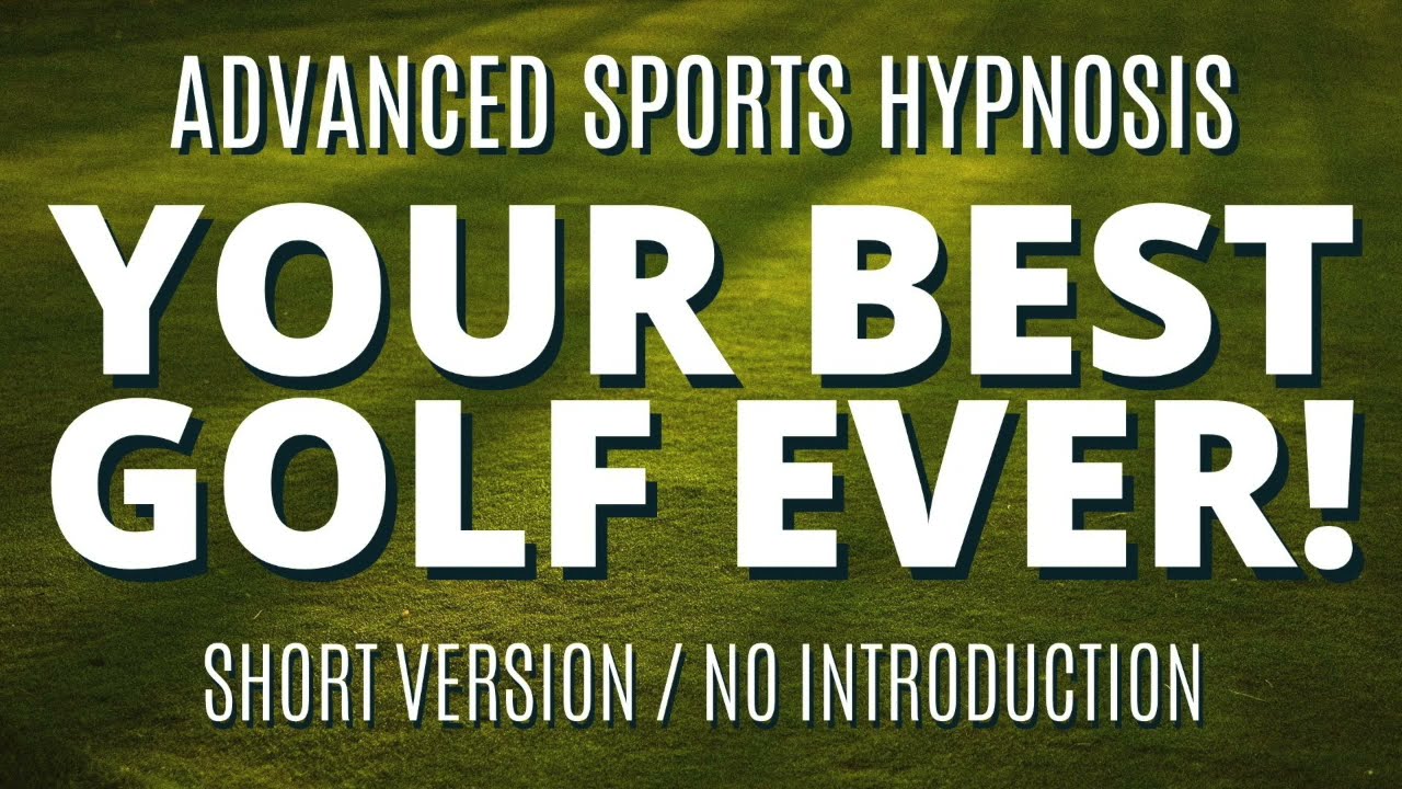 Golf Hypnosis & Guided Meditation: Hypnosis for golf to play better / dark screen experience
