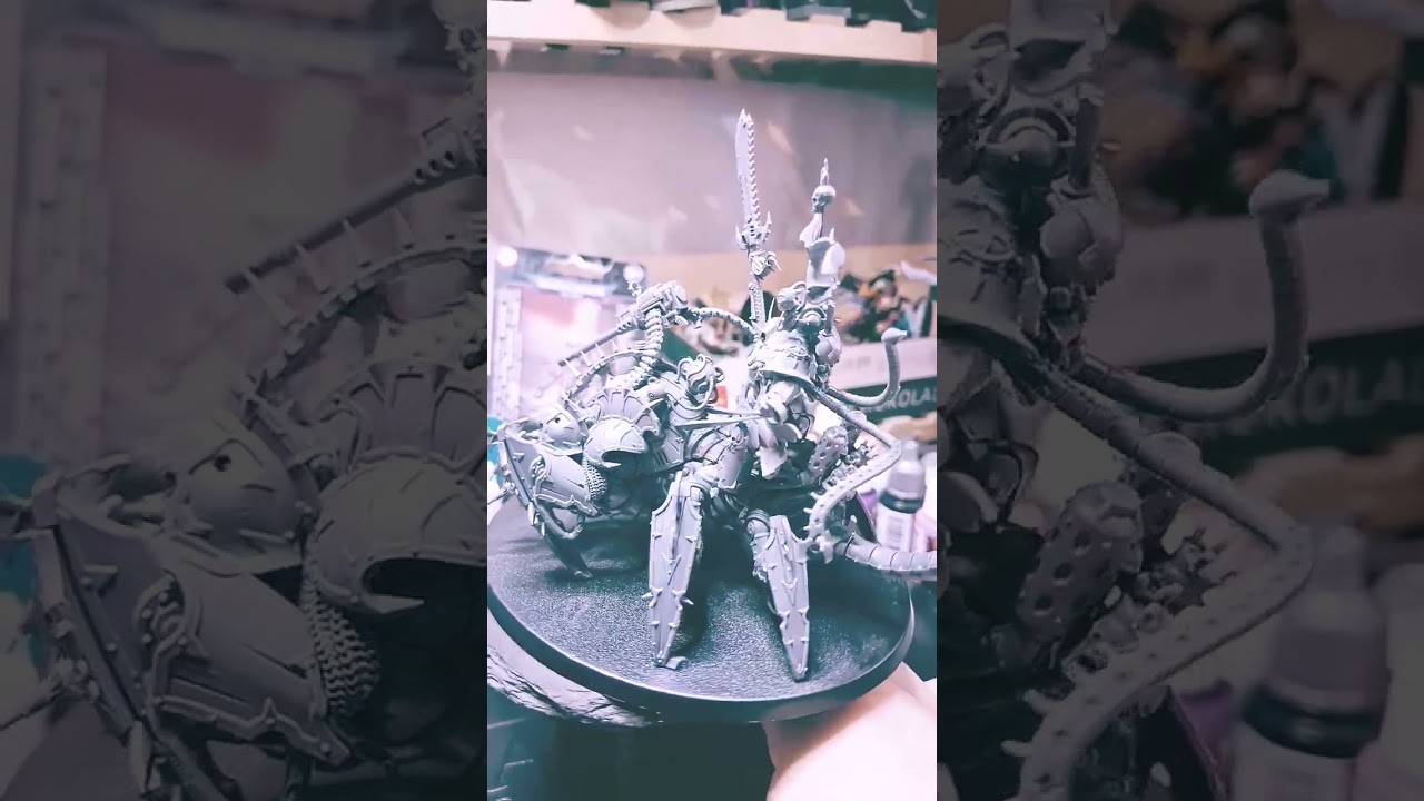 Lord Discordant on Helstalker #warhammer40k #warhammercommunity #chaosspacemarine