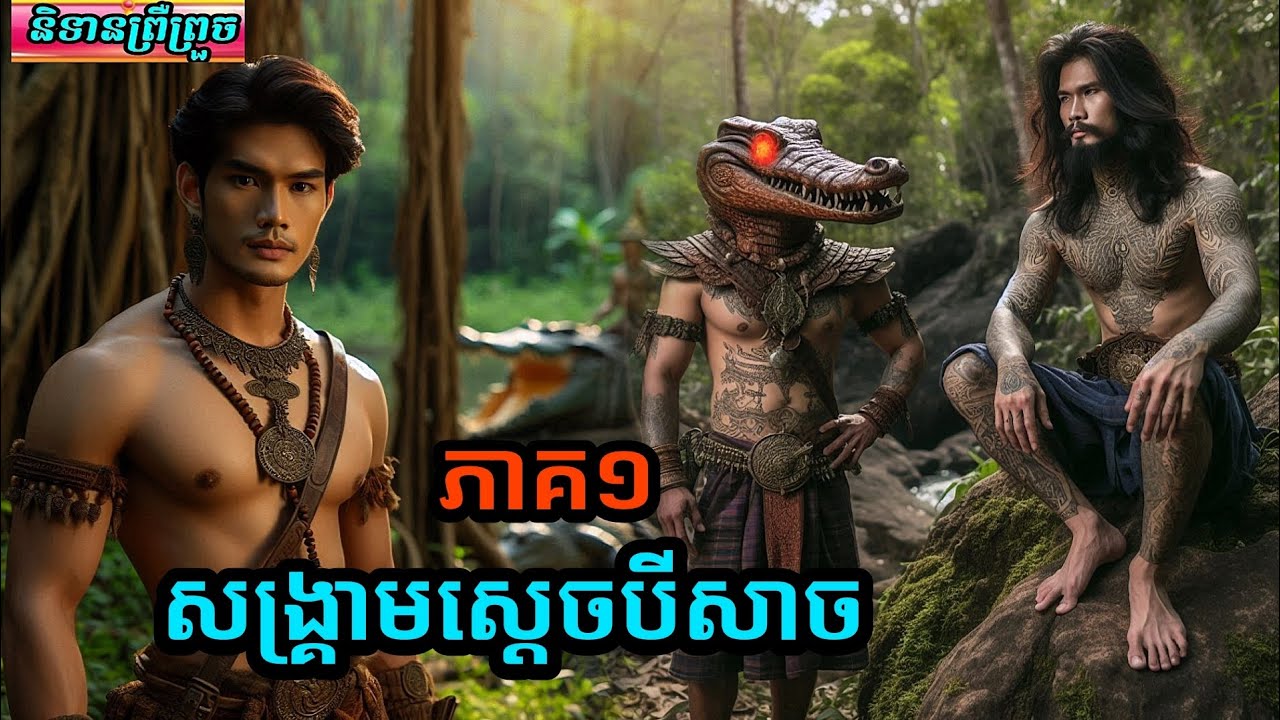 និទានរឿង(សង្គ្រាមស្ដេចបីសាច/ភាគ1)  #និទានព្រឺព្រួច#