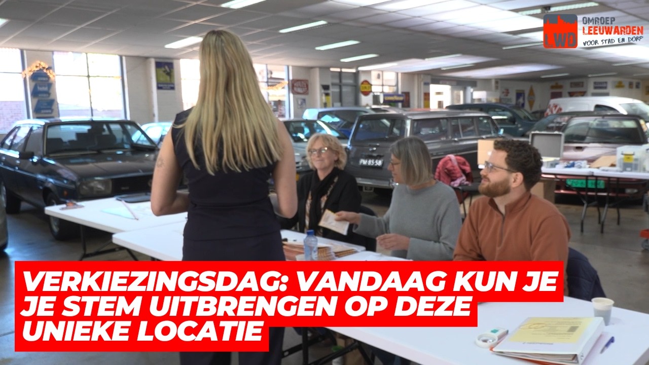 Verkiezingsdag: vandaag kun je je stem uitbrengen op deze unieke locatie