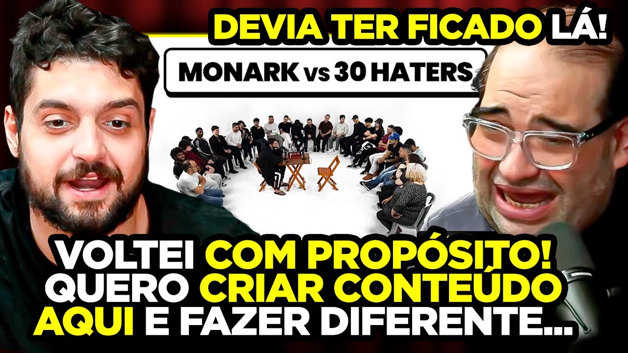 MONARK TALKS DE VOLTA? YOUTUBER REVELA PLANOS EM VOLTA AO BRASIL