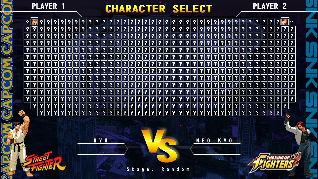 [ GAME MUGEN ] SCREENPACK CAPCOM VS SNK 3 L4J EDITION