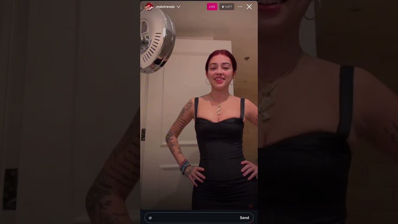 Malu Trevejo Instagram live (2.22.25)