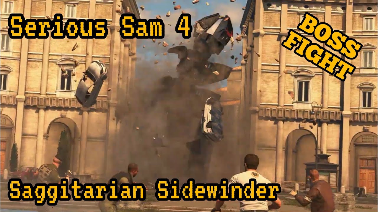 Serious Sam 4 | Saggitarian Sidewinder BOSS FIGHT 💣