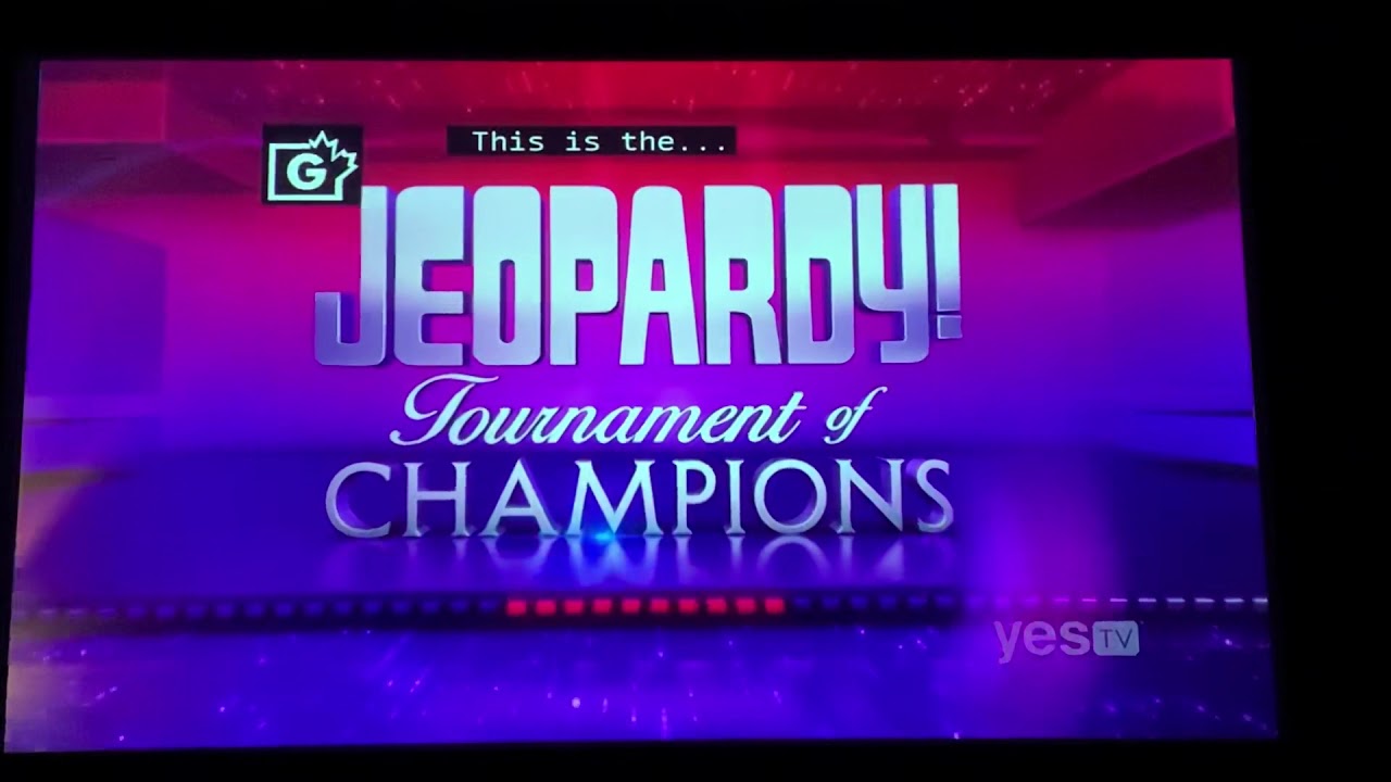 Jeopardy intro, 2011 Tournament Of Champions Day 9 (11/14/11)
