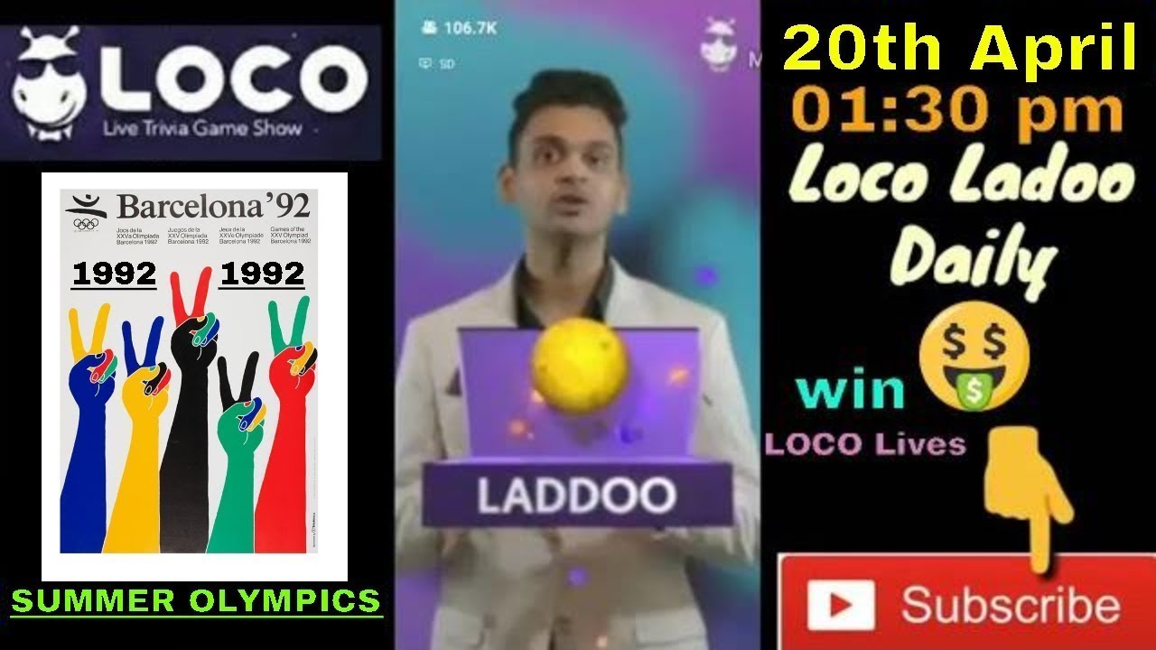 Loco Laddoo 20 April Afternoon 1:30 Pm || &hearts;️Win free lives &hearts;️ || by loco laddoo daily