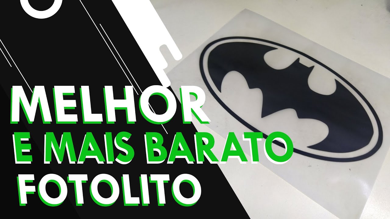 FOTOLITO - Como fazer Fotolito mais barato e eficiente para Serigrafia (Silk Screen)