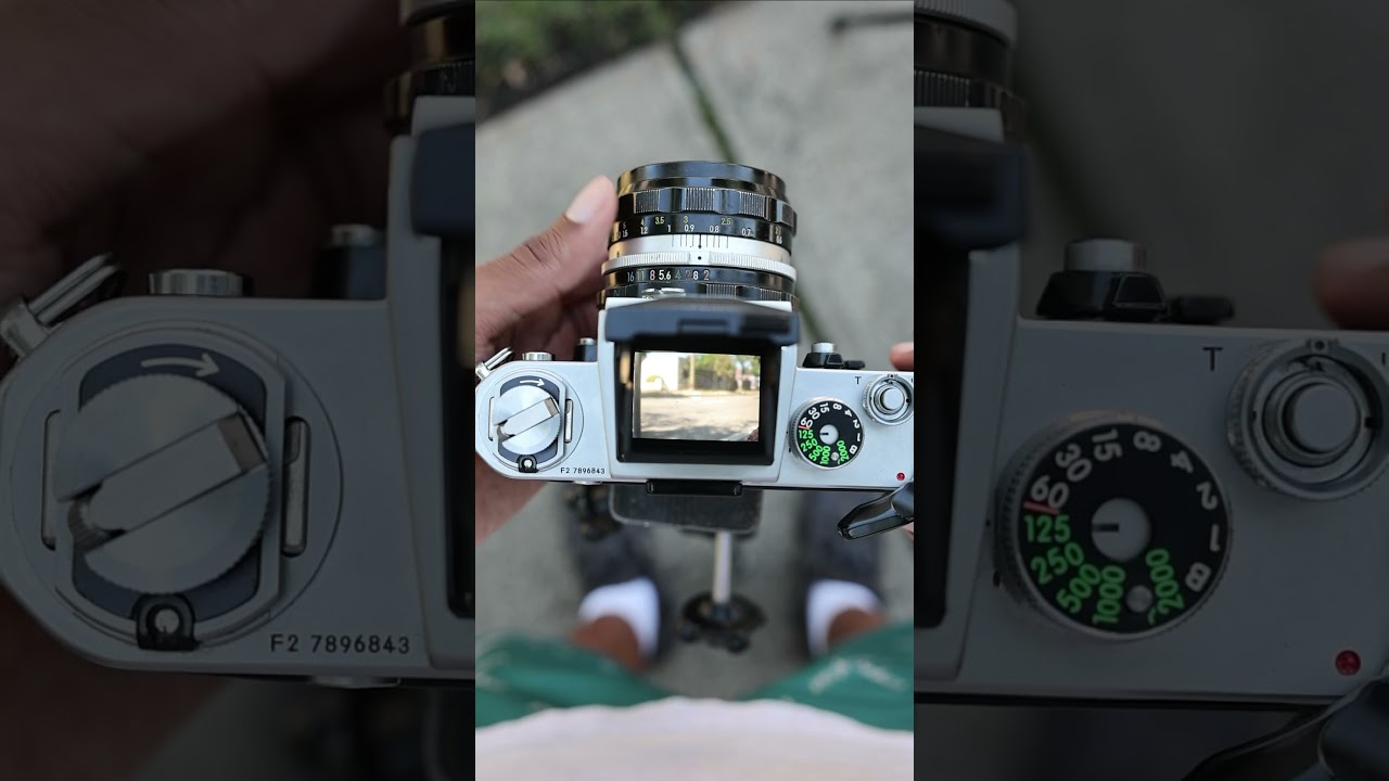 The Nikon F2 with a Waistlevel viewfinder