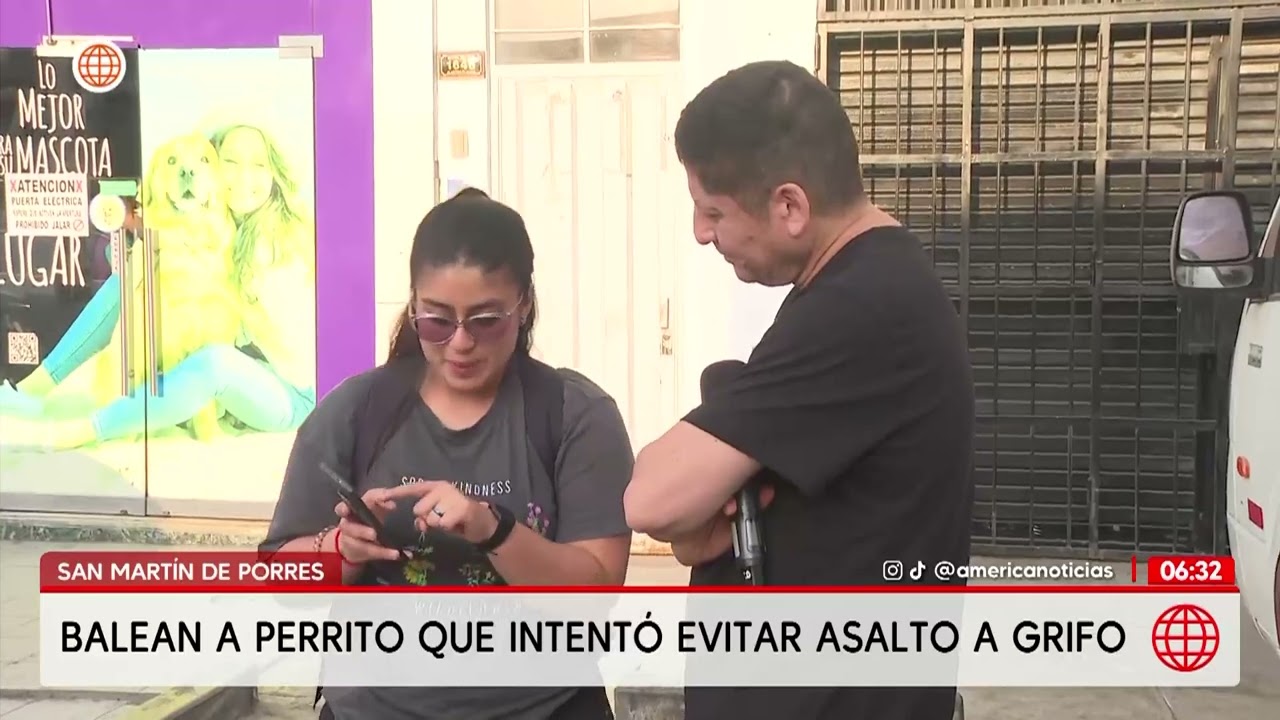 Perrito es baleado por ladrones durante asalto a grifo en SMP