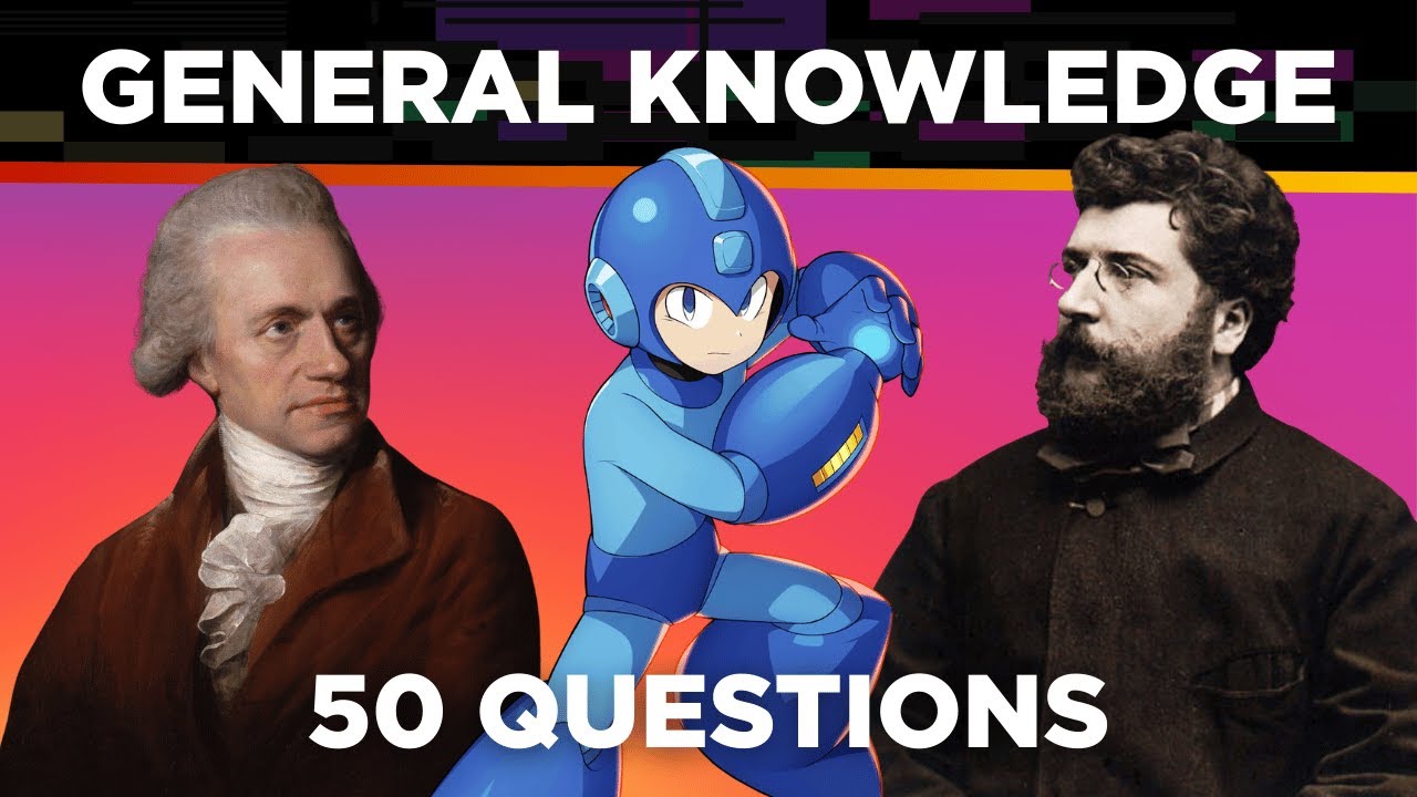 General Knowledge Trivia Quiz  |  50 Questions