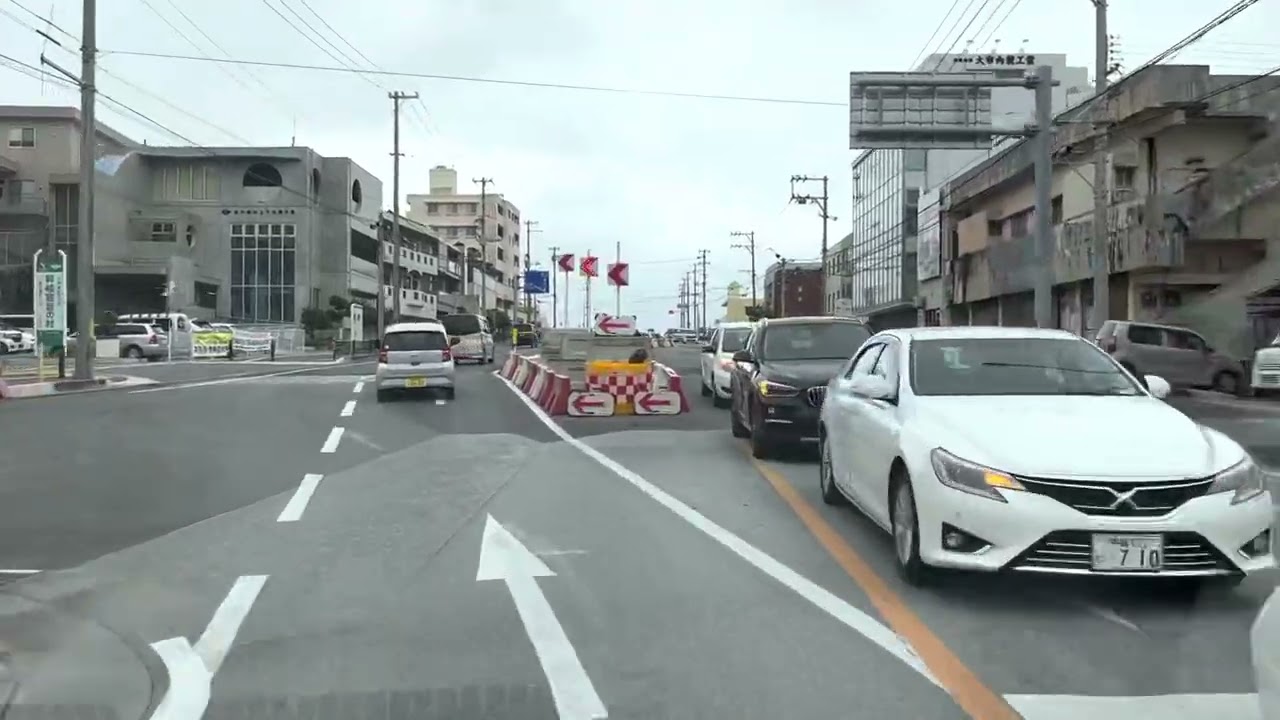 2022 【車載動画】 工事中の宜野湾北中城バイパス, 石平→渡口 ｜ DriveView - Okinawa, Japan