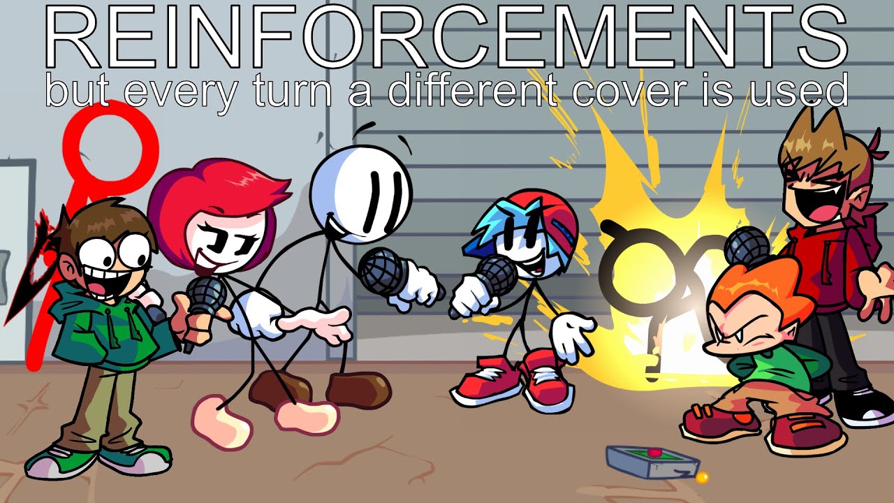 Reinforcements, but every turn a different cover is used (Reinforcements BETADCIU)