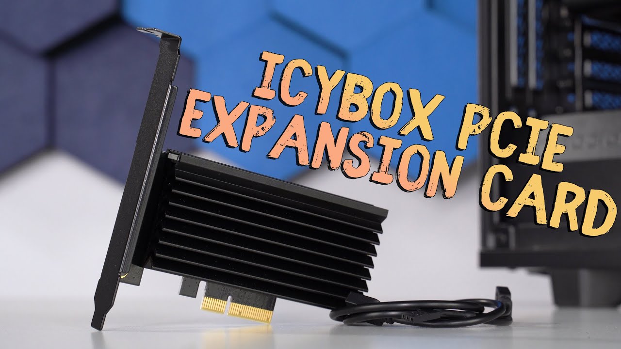 ICY BOX PCIe Gen4 Erweiterungskarte - Extra M.2 SSD-Slot für unter 20 Euro!