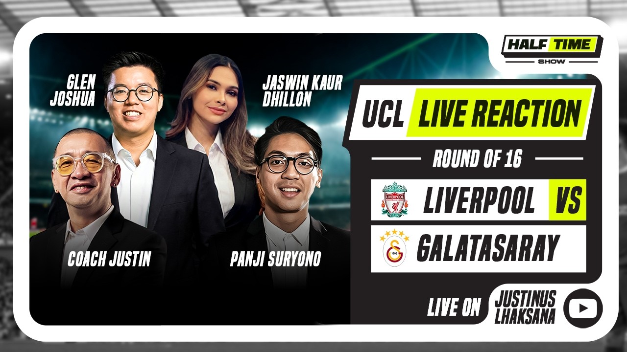 HALF TIME SHOW #19 : LIVE REACTION UCL LIVERPOOL VS GALATASARAY
