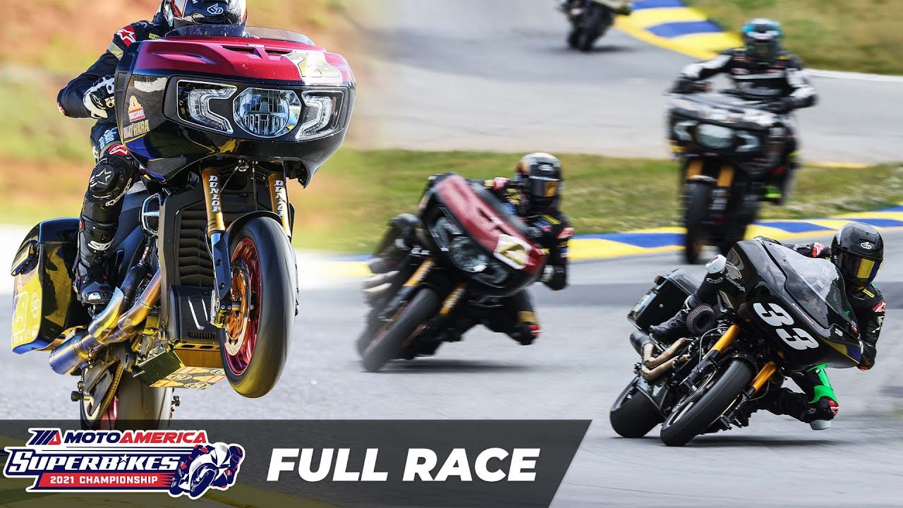 MotoAmerica Mission King Of The Baggers Race at Road Atlanta 2021