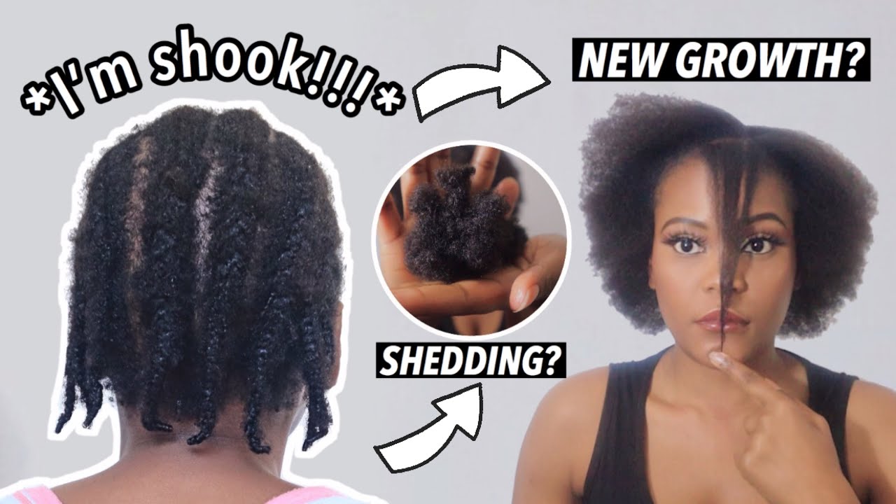TAKING DOWN 7 WEEKS OLD CORNROWS AFTER USING RICE WATER AND GREEN TEA | SHOCKING RESULTS