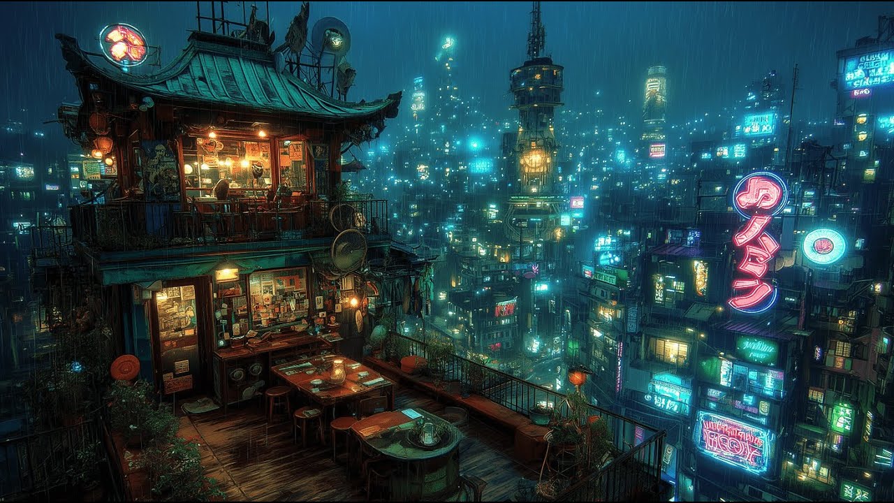 Lofi Atmos – Neon Dreams, Quiet Corners | Relax, Study, or Drift into Peace |