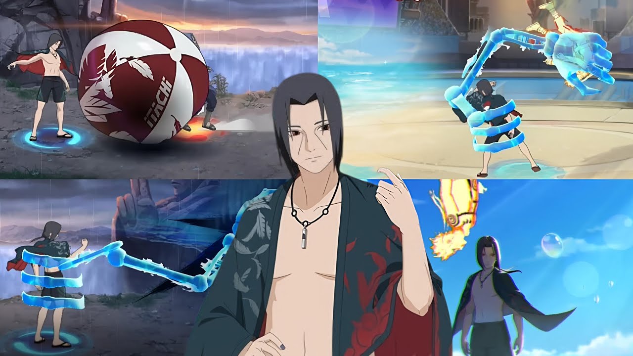 Naruto Mobile Itachi Uchiha [Summer] Rework  อุจิฮะ อิทาจิ [ฤดูร้อน] 