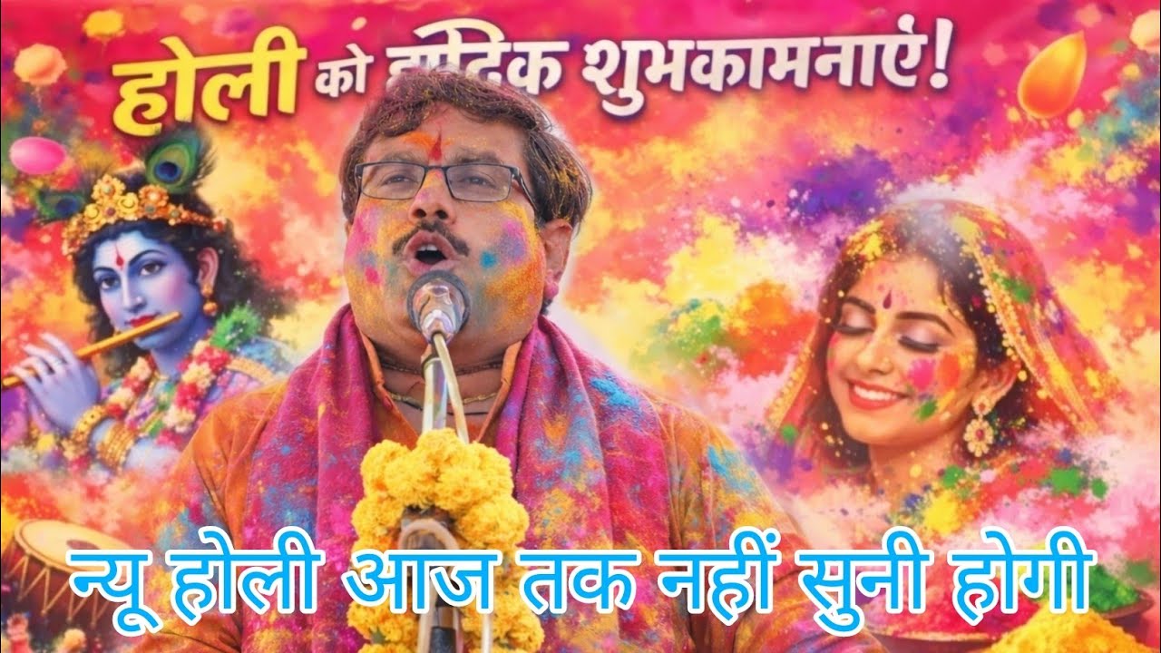 #holi 2026 की आज तक नहीं सुनी होगी!!गायक :-सतीश शास्त्री जी खितौली बाले 7500817323