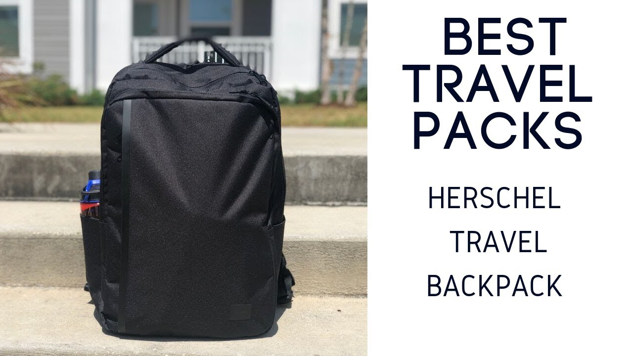 Обзор туристического рюкзака Herschel — стильная и минималистичная дорожная сумка объёмом 30 л
