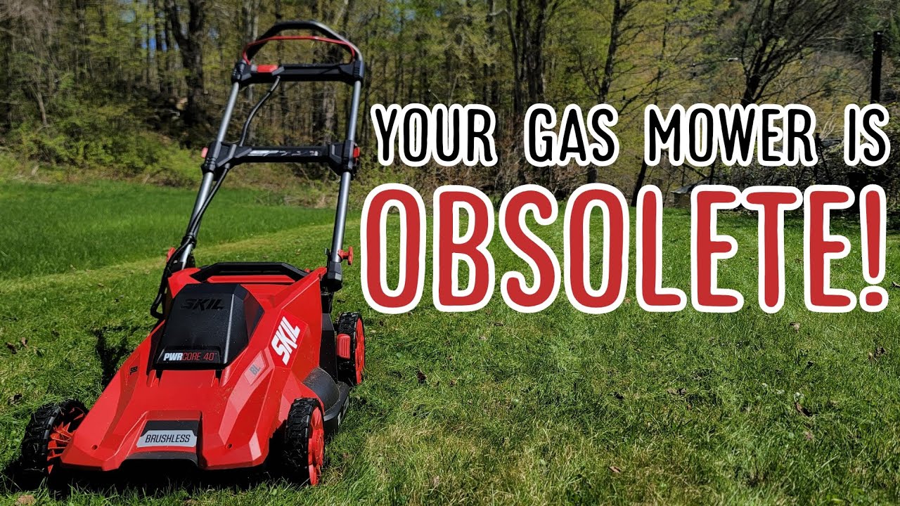 DITCH YOUR GAS MOWER!