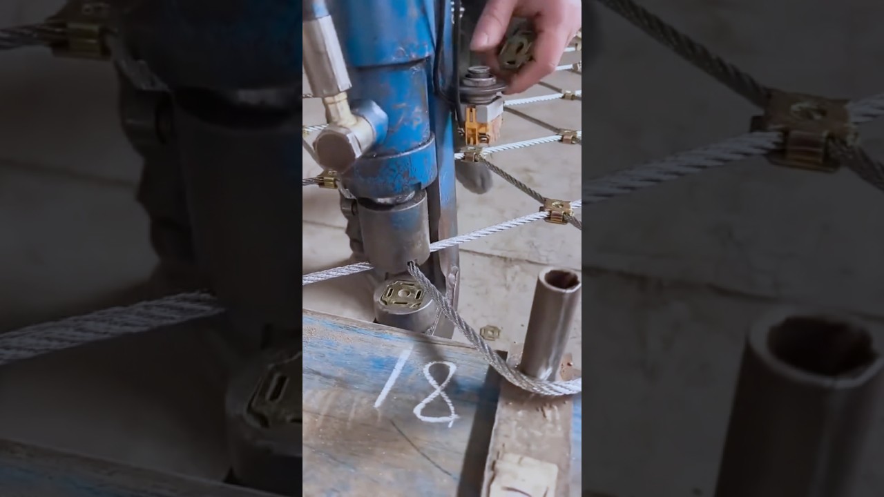 Steel Wire Rope Pressing Machine 👍 