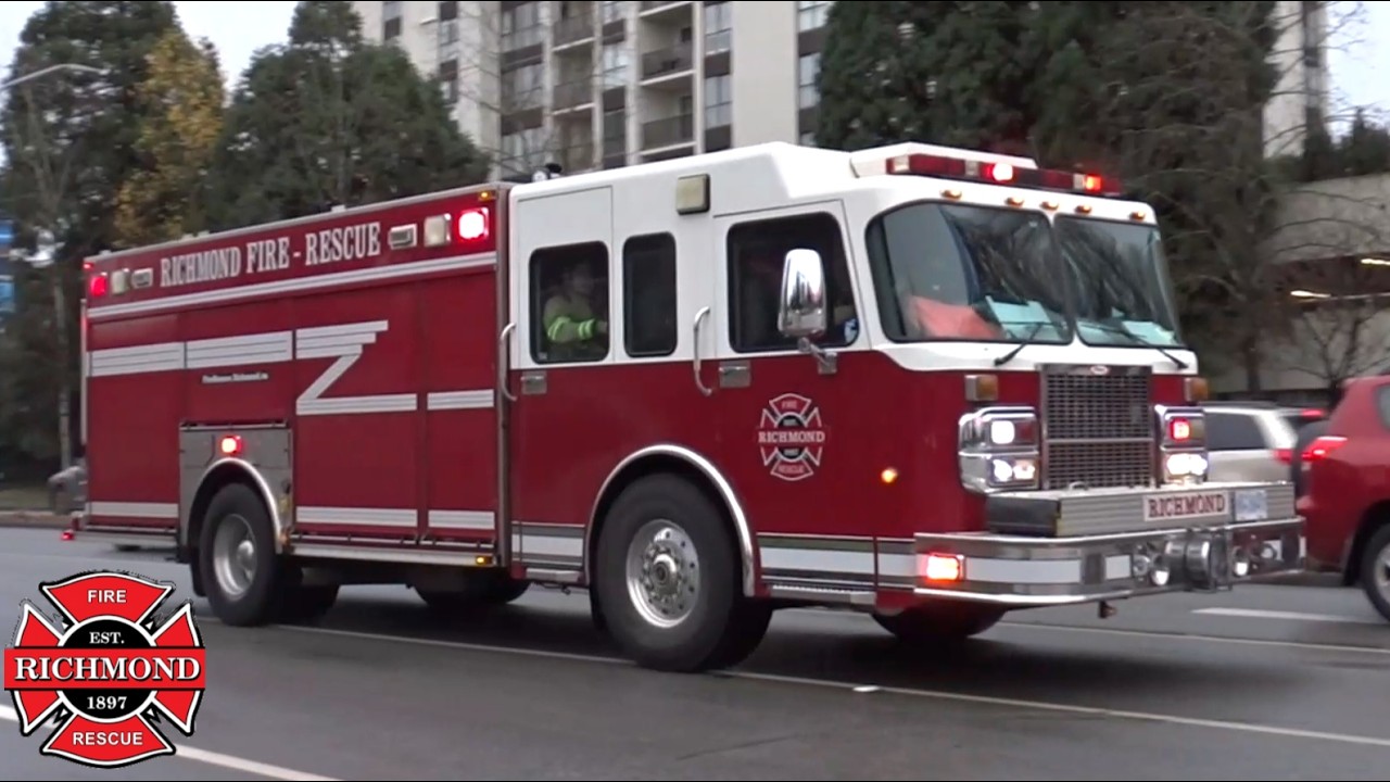 Richmond Fire Spare Engine 32 Responding
