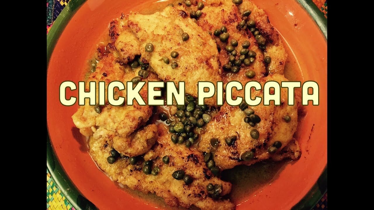 Chicken Piccata (In Sicilian and English)
