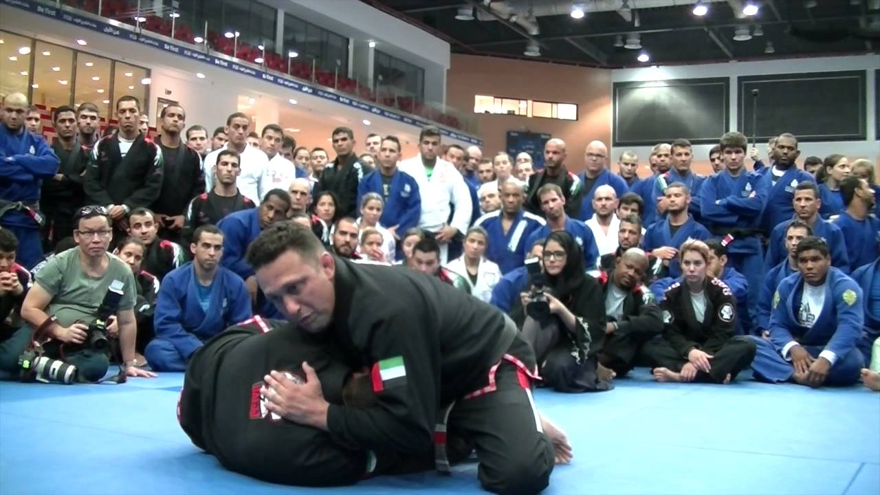 Renzo Gracie Seminar in Abu Dhabi to 250 Black Belts by Pedro Damasceno Jiu-Jitsu