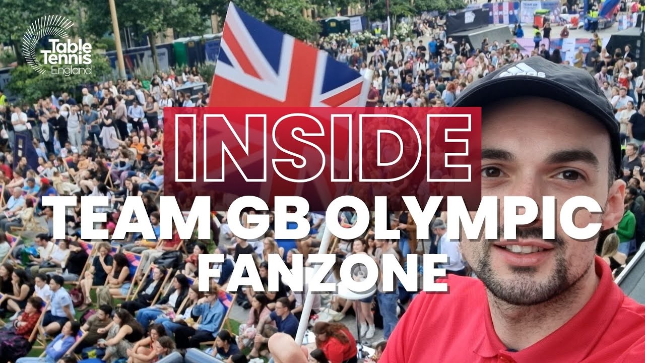 Come with us to the Team GB Olympic Fanzone! | Inside Camp | Table Tennis England