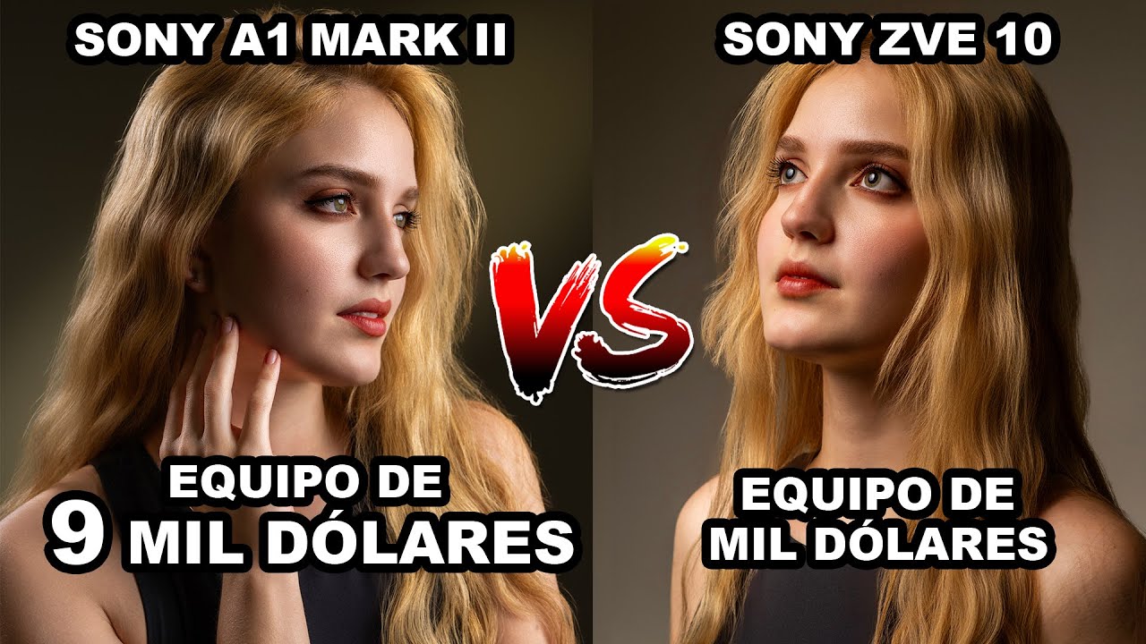 Sony ZVE10 con LENTE CHINO versus Sony A1 Mark II con LENTE TOP DE GAMA G MASTER! Pelea perdida?