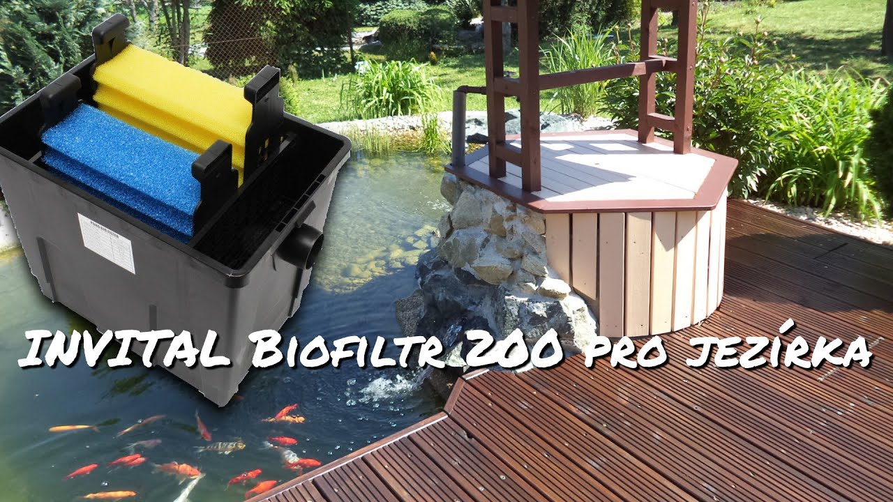 INVITAL Biofiltr CBF-200A pro jezírka - Filter Small Garden Pond