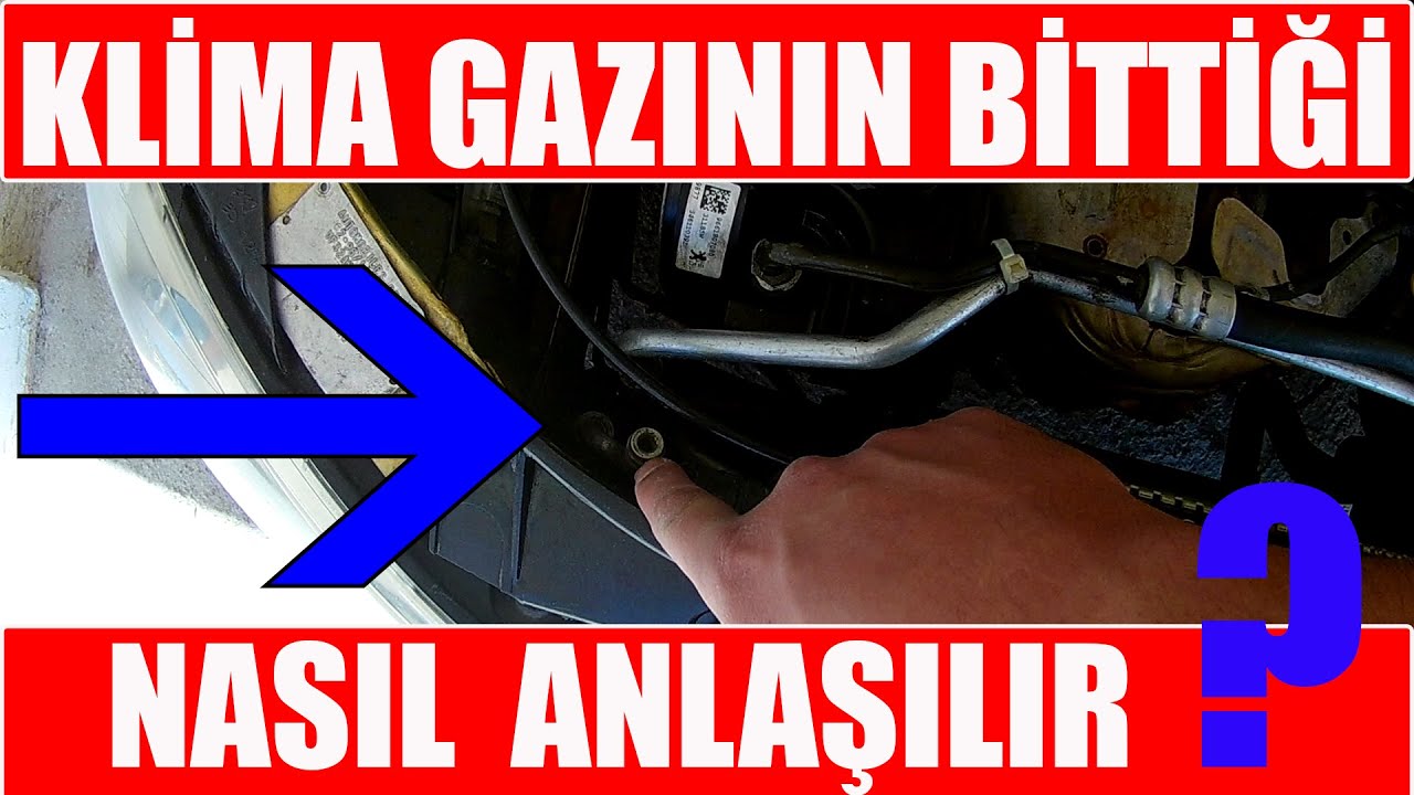 Araç Klima Gazının Bittiği Nasıl Anlaşılır? Araba Klima Gaz Kaçağı Nasıl Anlaşılır?