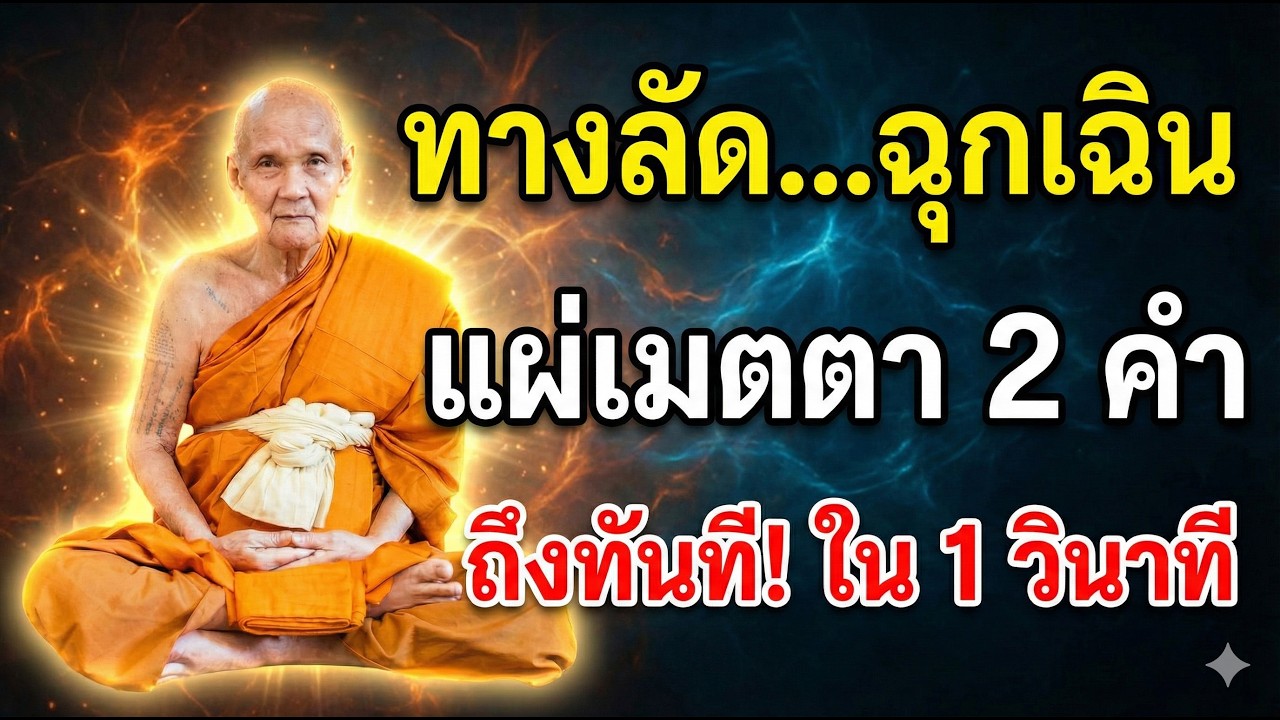 แผ่เมตตาสั้นมาก แค่ 2 คำ ตามคำสอน  #หลวงปู่ดู่ #หลวงพ่อฤๅษีลิงดำ