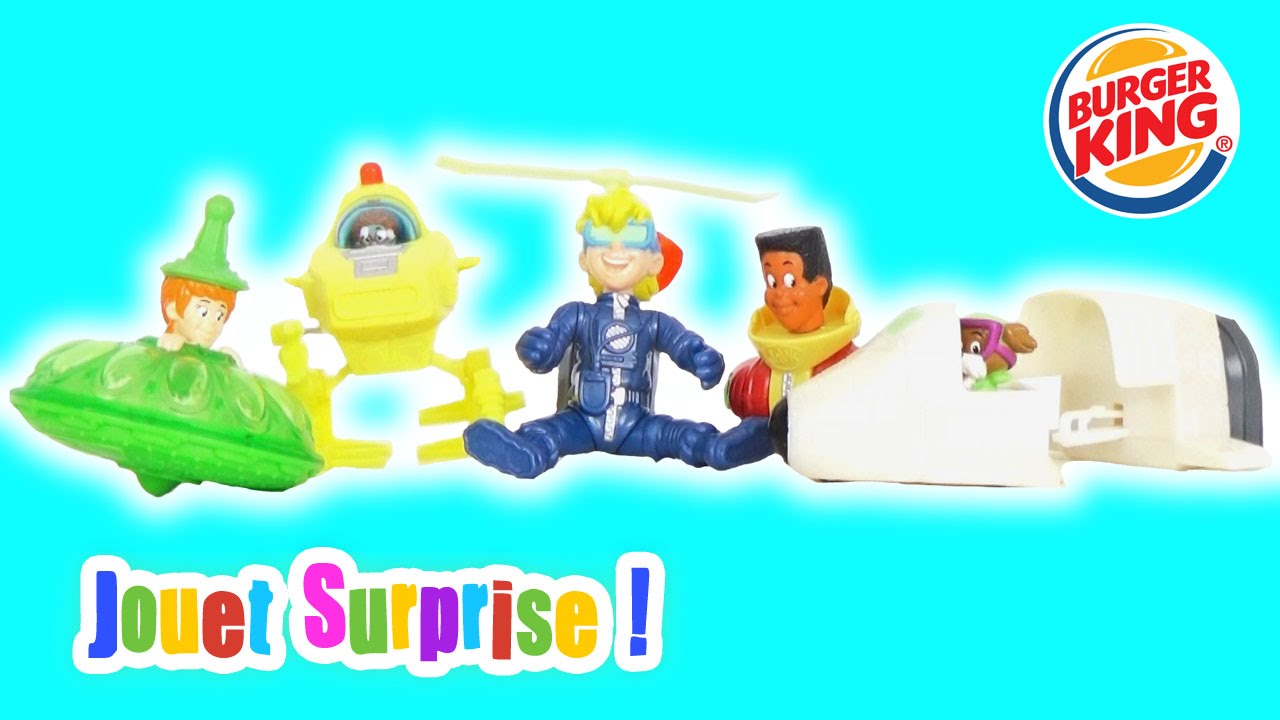 Planet Patrol Set 5 Jouets Burger King 1997 - Jouet Surprise