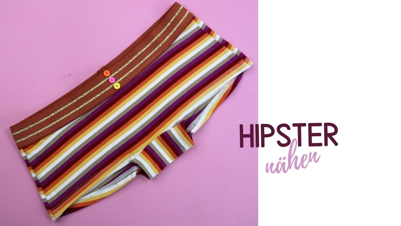 Hipster für Damen nähen | Anleitung & Schnittmuster