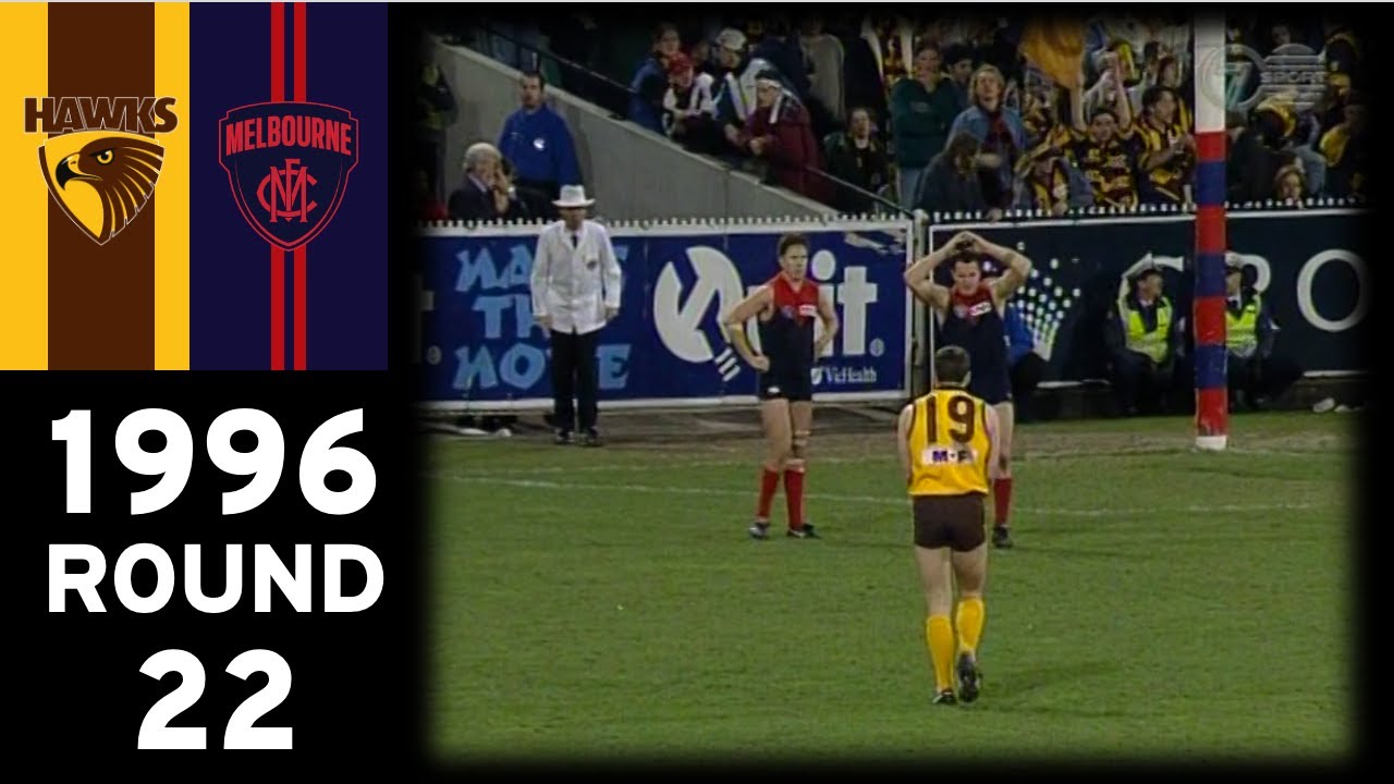 Merger Match: 1996 AFL Round 22 - Hawthorn Vs Melbourne