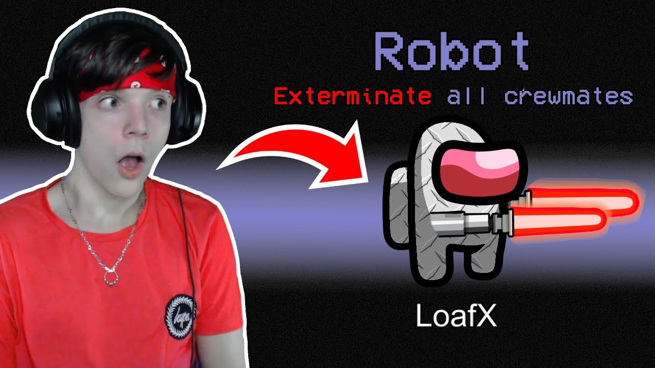Among Us NEW ROBOT ROLE! (Mod)