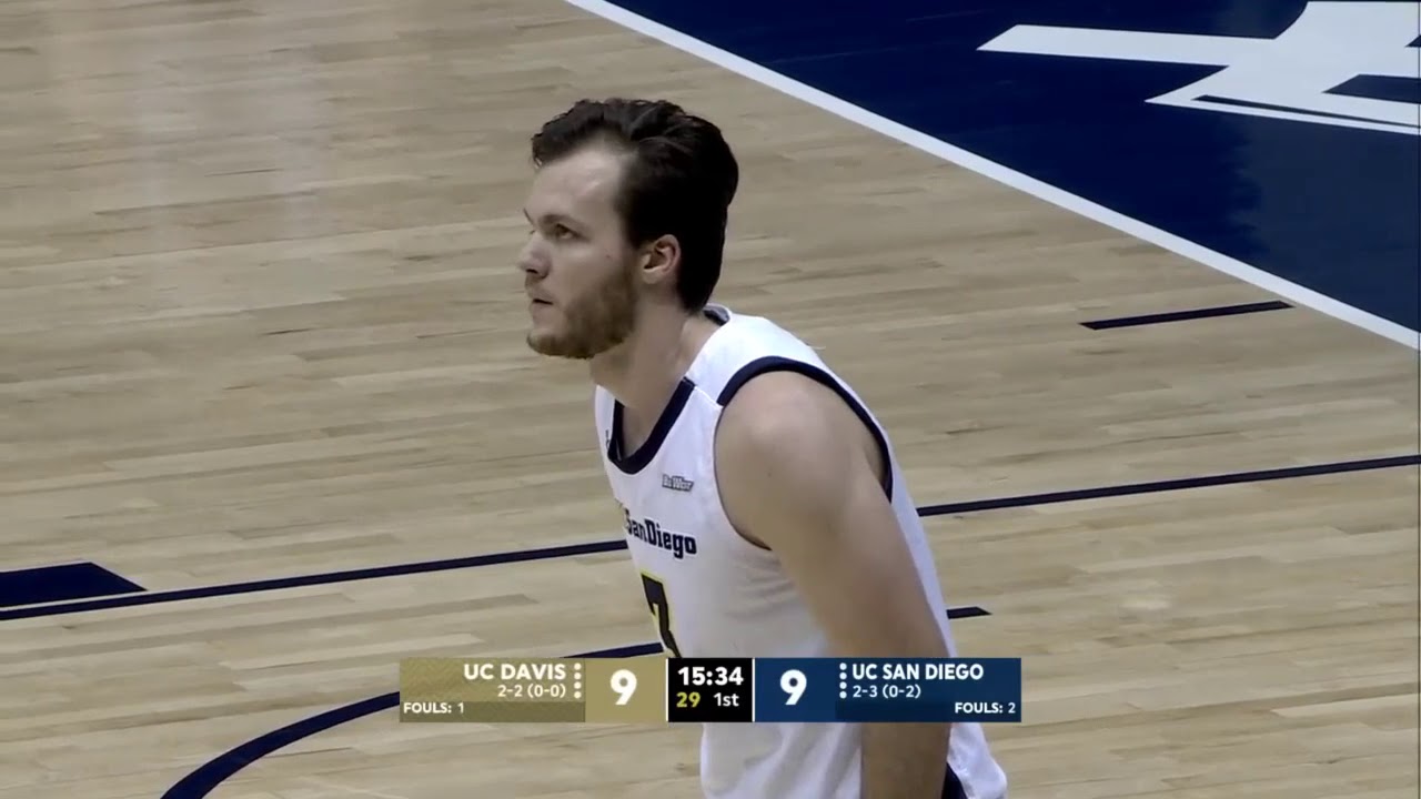 NCAAM - UC Davis Aggies @ UC San Diego Tritons