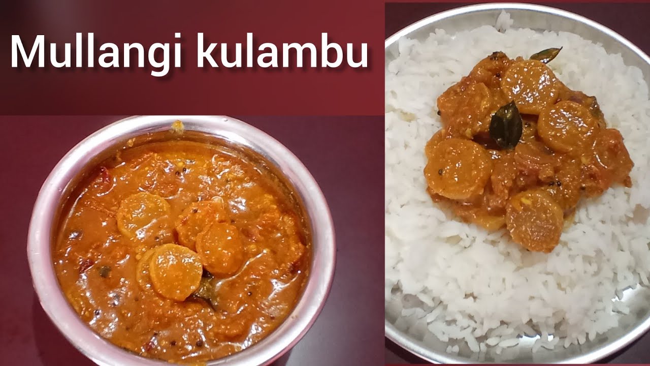 mullangi puli kulambu Recipe in Tamil | Radish kulambu  | kuzhambu Recipes | Ishu diary