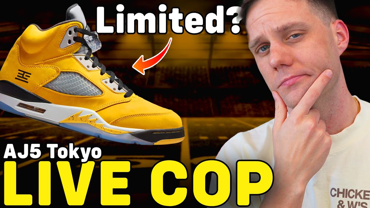 LIVE COP: AIR JORDAN 5 TOKYO