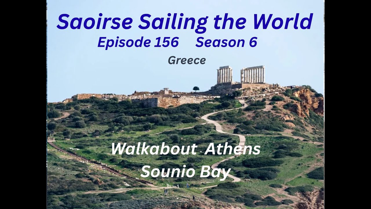 Saoirse stw ep156 season 6 Athens Sounio Bay