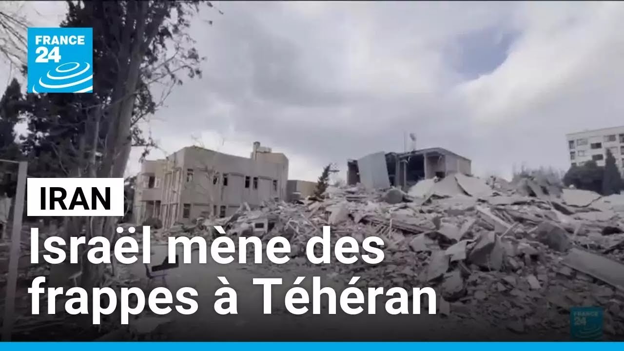 Iran : l'arm&eacute;e isra&eacute;lienne dit mener des frappes sur T&eacute;h&eacute;ran &bull; FRANCE 24