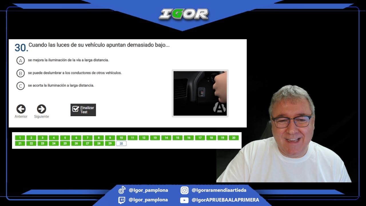 Hoy un par de test de examen !!!