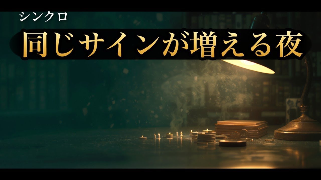 【シンクロ】同じ数字ばかり見る夜の心理