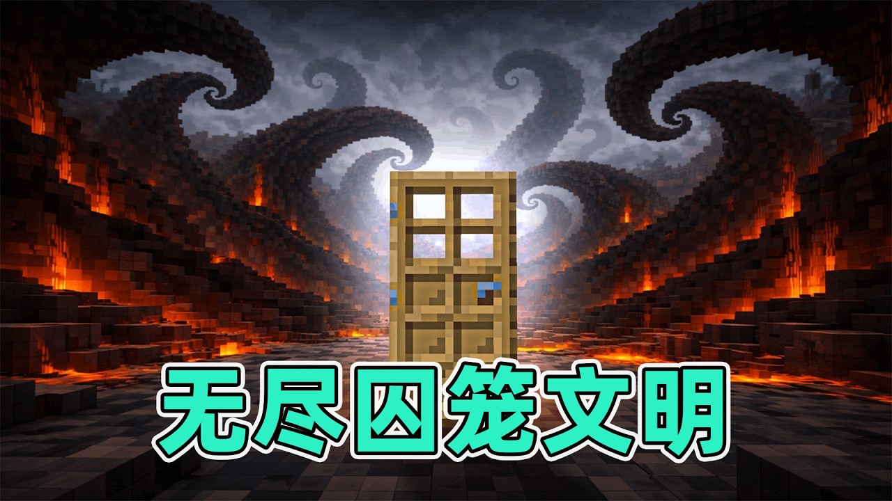 我的世界：一口气看完无尽囚笼文明纯享版！ #我的世界  #minecraft