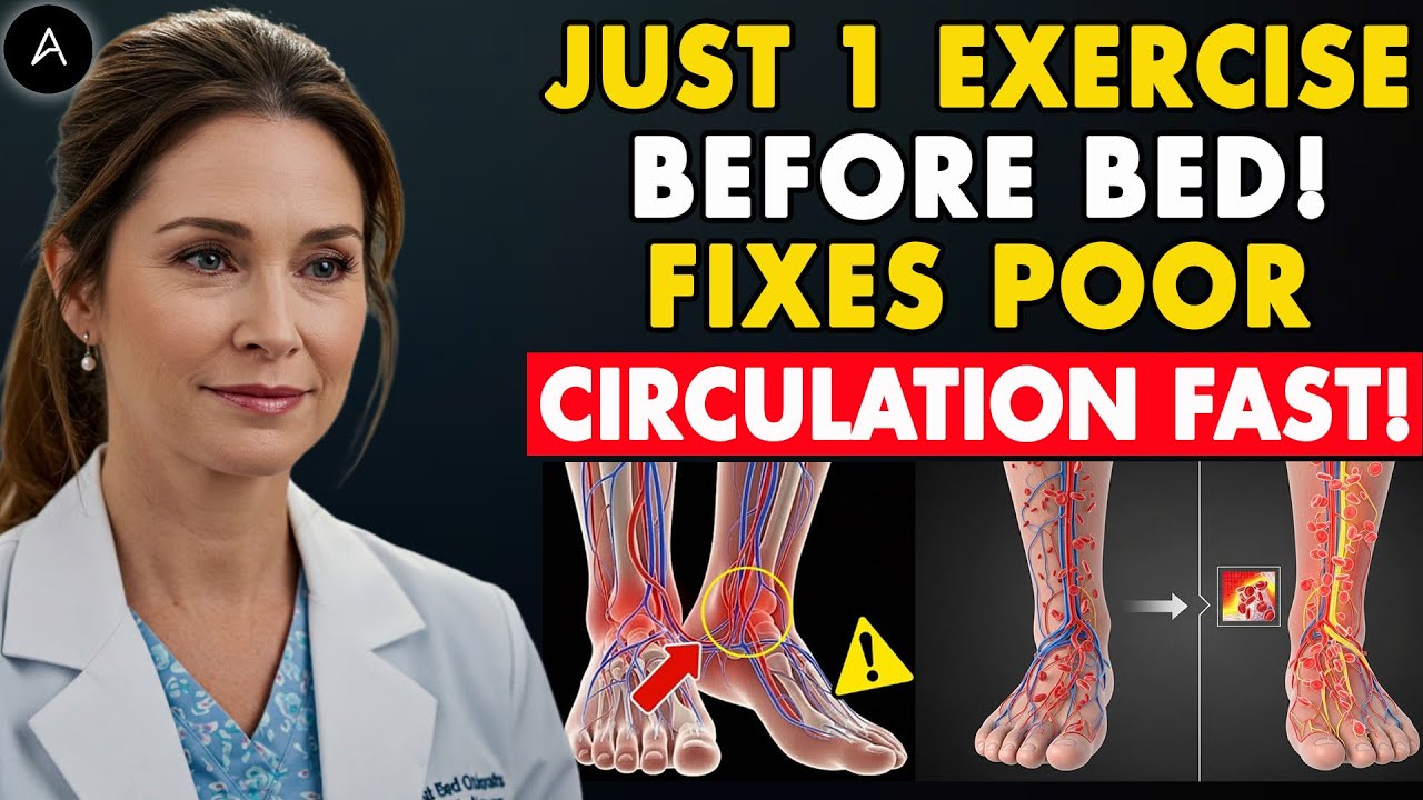 Seniors, THIS Exercise to Increase Blood Flow in Legs Fast | Senior Health